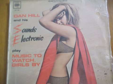 LP RECORDS : DAN HILL -SOUNDS ELECTRONIC  ( TOTAL OF 8 LP's )